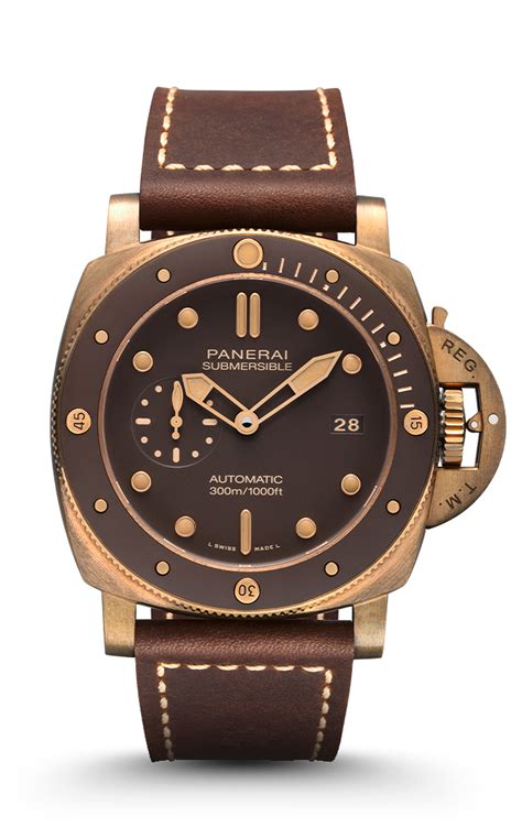 panerai submersible bronze pam00968.